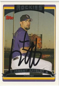 Jeremy Affeldt signed 2006 Topps card autograph Rockies Giants - Picture 1 of 1