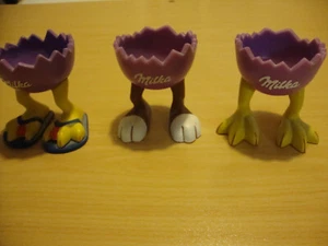 3 Milka Eierbecher aus Kunststoff von 2003 - Bild 1 von 8