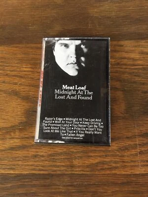 Meat Loaf - Midnight At The Lost And Found 1983 (Audio Cassette) Epic FET 38444 - Image 1 of 4