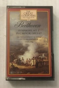 Vienna Symphony Orchestra/Klemperer "Beethoven: Symphony No.5" Tape Cassette - Picture 1 of 4