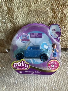 NEW Mattel Polly Pocket Polly Wheels #47 Cotton Candy Cruisin LILA - Picture 1 of 2