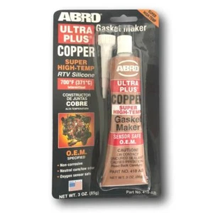 EXHAUST SEALANT ULTRA PLUS COPPER RTV SILICONE - SENSOR SAFE & HIGH TEMP - Picture 1 of 2