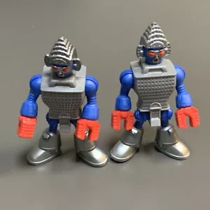 Set 2 Stck. Fisher Price Imaginext DC Super Friends ROBOT 2,8" Actionfigur Spielzeug - Bild 1 von 5