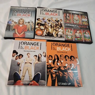 Orange Is the New Black: Complete Seasons 1 - 5 DVD Pre Owned - Image 1 of 4