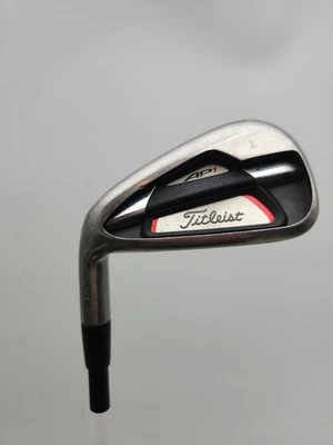 LEFTY 2013 TITLEIST 714 AP1 7 IRON REG MITSU KURO KAGE 65G 37" GOOD - Image 1 of 4