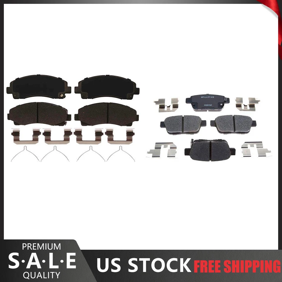 Pastillas de freno delanteras y traseras de cerámica R-Line 2014 2013 2012 Foto 1 de 4