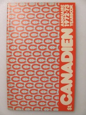 1972-73 Montreal Canadiens Media Guide, Yearbook - Image 1 of 2