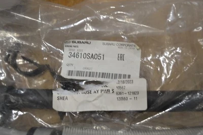 MANGUERA DE PRESIÓN DIRECCIÓN ASISTIDA 2004-2008 SUBARU FORESTER Foto 1 de 4