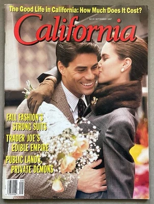CALIFORNIA Magazine VTG Issue - September 1987 w/ Fall Fashion • Trader Joe’s - Image 1 of 4