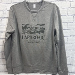 Men’s Laphroaig Scottish Whisky Sweatshirt Men’s Large Heather Brown NEU - Bild 1 von 7