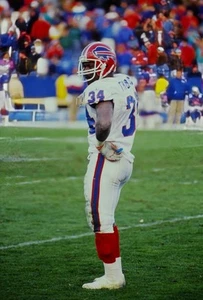 Thurman Thomas originale 35 mm diapositiva Buffalo Bills HOF - Foto 1 di 2