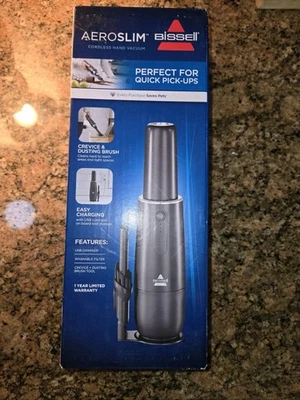 Bissell Aeroslim Cordless Hand Vacuum Model #2986T for car, kitchen , laptop NEW - Image 1 of 4