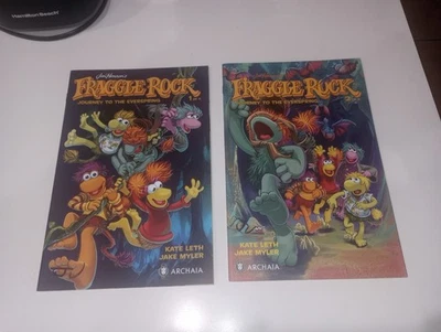 Лот 2 2010 Archaia FRAGGLE ROCK VOL 1 + 2 комиксы в мягкой обложке первое издание - Изображение 1 из 2