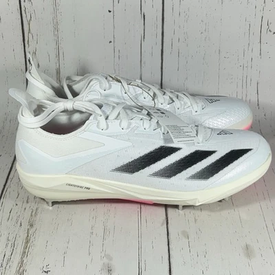 Adidas Adizero Electric+ Baseball Cleats White Mens Size 12 IF8486 - Image 1 of 4