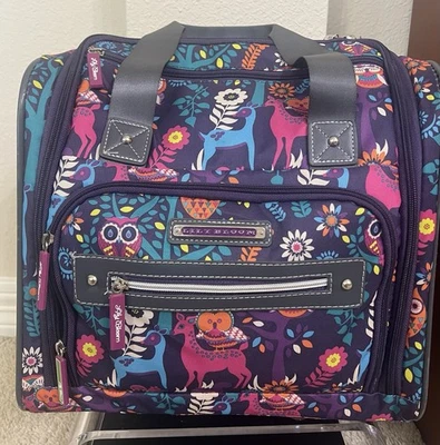 Легкая дизайнерская сумка на колесиках Lily Bloom Wildwoods под сиденье/переноска - Изображение 1 из 4