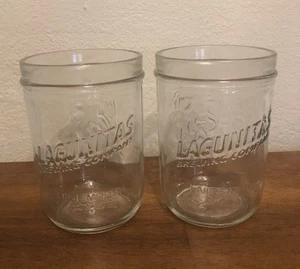 2er Set Lagunitas Brewing Co. Scooner Hund Einmachglas Glas - Bild 1 von 7