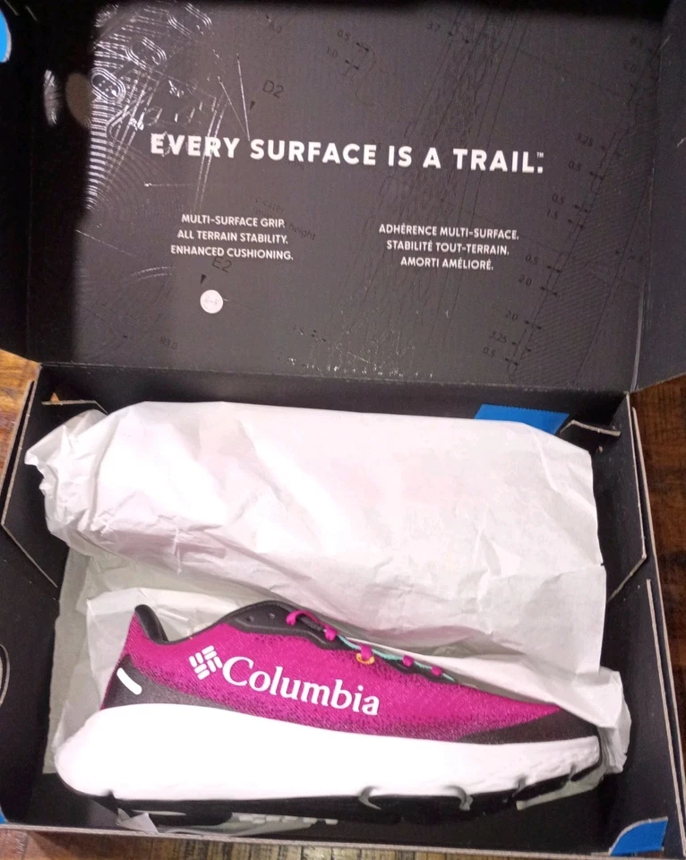 Nuevo Modelo Columbia Para Mujer Konos Peso Pluma Trail - Zapato de Senderismo Talla 8.0 Omni Max Foto 1 de 4