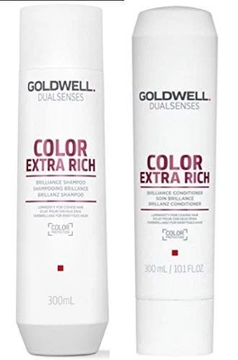 Goldwell Dualsenses Color Brilliance Extra Rich Shampoo & Conditioner 10.1oz - Image 1 of 2