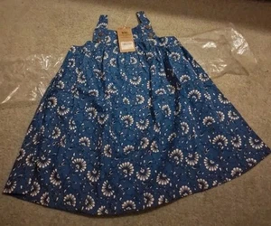 **Next girls summer pinafore dress brand new with tags age 3-4 years** - Picture 1 of 3