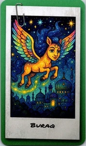 Tarjeta de arte Zendecks BURAQ Mythology & Legends 2025 envío gratuito - Imagen 1 de 1
