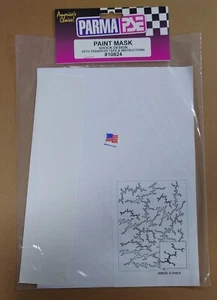 (Parma PSE 10824) Paint Mask / Shock Design /with Transfer Tape & Instruction - Picture 1 of 2
