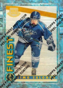 1994-95 Finest Refractors #137 Timo Salonen WJC - Imagen 1 de 2