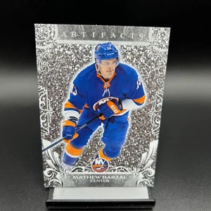 2024-25 UD Artifacts Foilboard #146 Mathew Barzal New York Islanders - Picture 1 of 2
