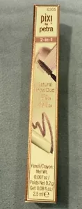 Pixi by Petra 2-in-1 Natural Brow Duo Pencil & Gel in NATURBRAUN ~ NEU IM KARTON - Bild 1 von 6