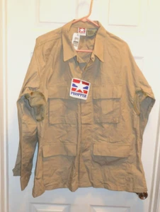 NWT PROPPER BDU Coat 4PKT  Military Combat Ventilated Coat Khaki LARGE/REGULAR - Picture 1 of 5