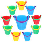  10 Pcs Infant Toys Miniatures Doll House Bucket Plastic Barrel