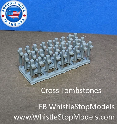 Z Scale Classic Tombstone - Image 1 of 4