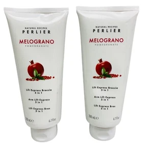 Perlier Melograno Granatapfel Armstraffung Express 5 in 1 Creme 6,7 oz 2er Set - Bild 1 von 2