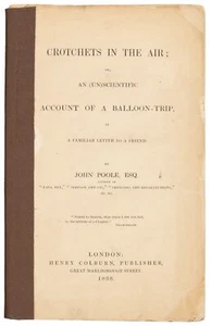 1838 DICKENS FRIEND DARES A BALOON TRIP OVER LONDON - Picture 1 of 1