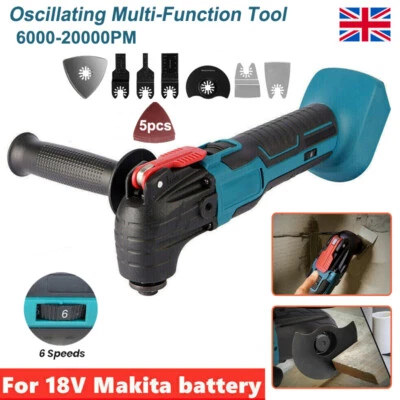 Multi Function Tool Oscillating Sander Cutter Scraper Grinder Saw for Makita 18V - Image 1 of 4