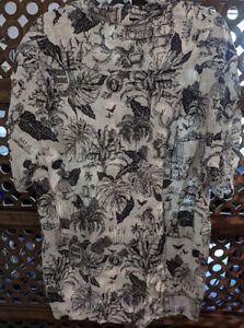 NEW Disney Haunted Mansion Tommy Bahama Camp Button Down Shirt Size  XLarge (XL)