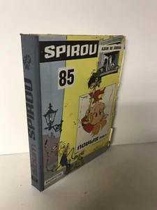 Livre ancien vintage erinnophilie album recueil Spirou bon état rare 85 timbres - Imagen 1 de 5
