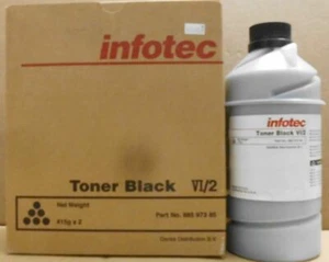 Tóner Infotec VI/2 negro para 2635T 5125Z 5321Z 5403Z embalaje original 1 ud.  88597385  - Imagen 1 de 1