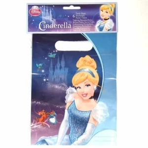 Wholesale Clearance - Full Case of Disney Cinderella Party Bags - 576 Packs of 6 - Picture 1 of 4