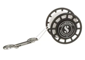 Scubapro S Tek Spinner Spool 150ft Line Dive Reel with Bolt Snap Cave Wreck Tech - Picture 1 of 6