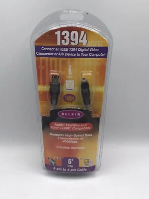 Connect an IEEE 1394 Video or Digital A/V Device to Notebook Computer High-Speed - Image 1 of 4