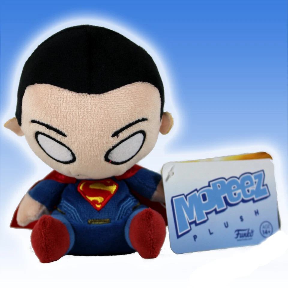 Funko Mopeez ~ FIGURA DE PELUCHE SUPERMAN 5" ~ Batman v. Superman ~ DC Warner Bros. Foto 1 de 1