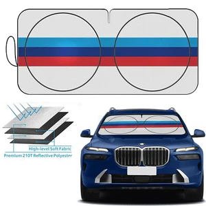 For BMW X1 X3 X4 X5 X6 X7 Car SUV Windshield Sun Shade UV Rays Block Visor Cover - Picture 1 of 11