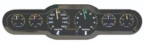 Universal 6-Gauge Analog With Color Changing Needles Intellitronix AP30002 USA - Picture 1 of 9
