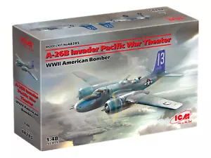 Kit modello in scala 1/48 Invader Pacific War Theater bombardiere USA SECONDA GUERRA MONDIALE ICM 48285 - Foto 1 di 11