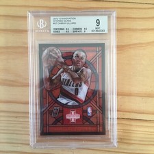 2012-13 Innovation Stained Damian Lillard RC Rookie Card RC BGS 9 Short Print