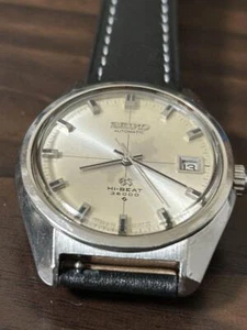 IS WRISTWATCH MEN'S FACE SEIKO SEIKO ROUND 61 GS AUTOMATIC GRAND AS MADE - Picture 1 of 11
