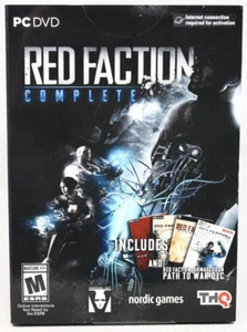 Red Faction Complete - PC FPS Action Game Collection w/ Slip Cover-New-See desc. - Picture 1 of 9