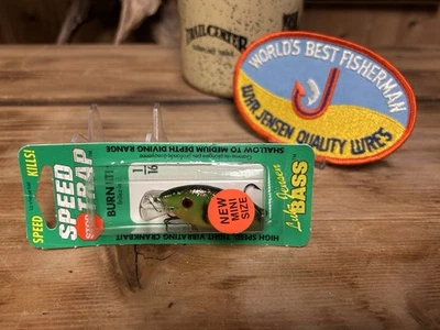 Vintage Luhr Jensen Pre Rapala Speed Trap 1/16 oz. Color 1118 Bass Fishing Lure - Image 1 of 4