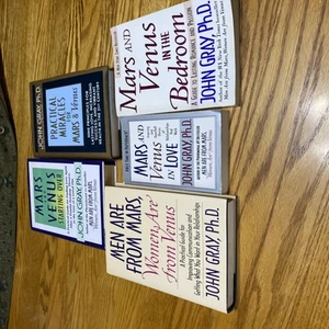 5 X John Grey Ph. D Books Men are From Mars,Starting Over, In The Bedroom, More - Imagen 1 de 11