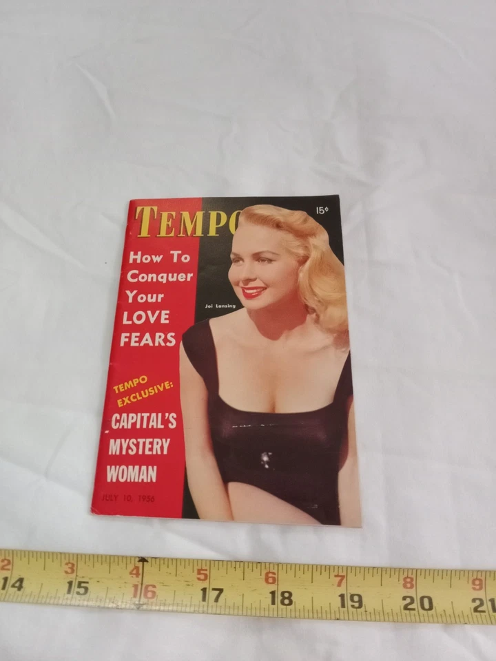 Винтажный журнал Tempo 10 июля 1956 года, хорошая форма. - Изображение 1 из 4